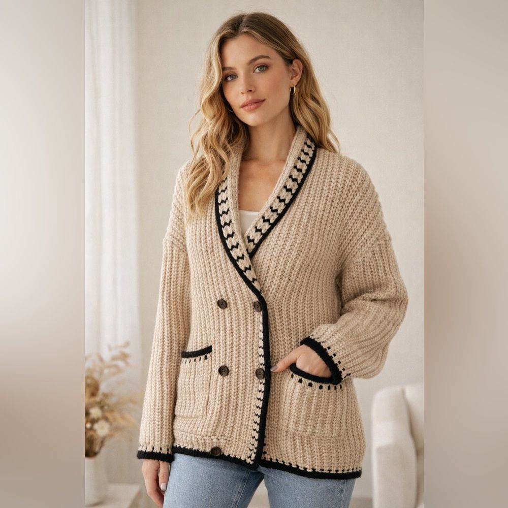 Urban Daizy Cozy Chic Chunky Knit Cardigan- NWT✨